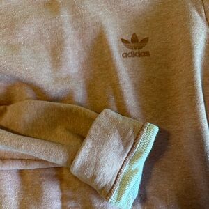 Adidas Pink Logo Sweatshirt